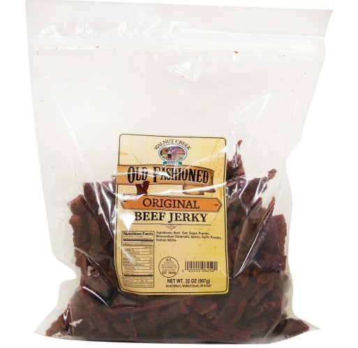 Hot Beef Jerky 1/4 lb package - Wilson Beef Farms