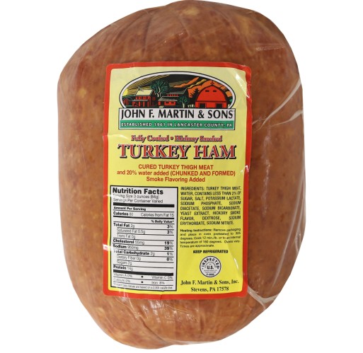 Turkey Ham Smoked JFM 9 Lb Walnut Creek Foods turkey-ham-smoked-jfm-9-lb-walnut-creek-foods