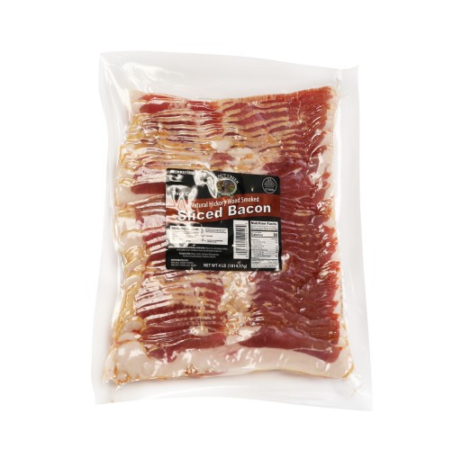4 packs Hickory Smoked Country Bacon
