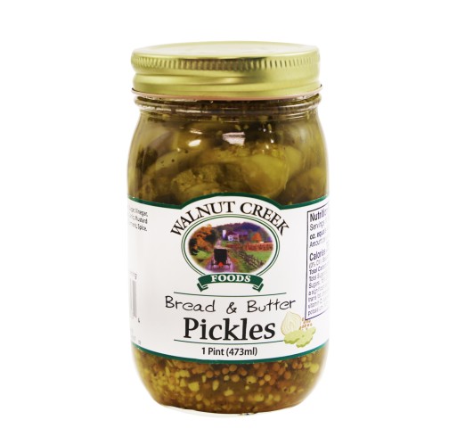 Pickles Bread Butter Wc Pints Walnut Creek Foods