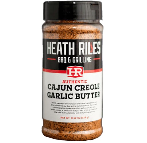Seasoning - Cajun Creole Garlic Butter Rub Heath Riles 11.5 oz | Walnut