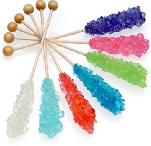 Rock Candy On a Stick Unwrapped 120 ct Walnut Creek Foods