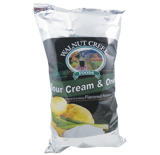 Potato Chips - Sour Cream & Onion WC 16 oz | Walnut Creek Foods