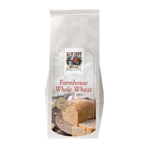 NH Farmhouse Whole Wheat Bread Mix 6/16 oz Walnut Creek Foods