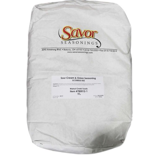 Seasoning - Sour Cream & Onion Powder 50 lb