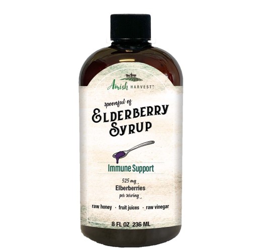 Elderberry Syrup Amish Harvest Walnut Creek Foods