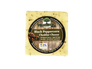 Cheddar - Black Peppercorn Bars 7.5 oz Green Tree