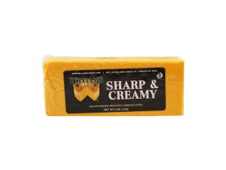 Sharp & Creamy Cheese - Bar Williams 8 oz
