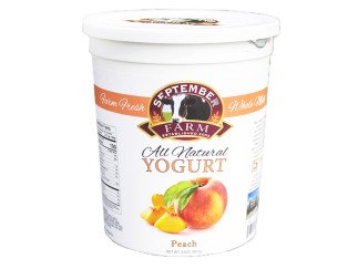 Yogurt - Peach Sept. Farm 32 oz