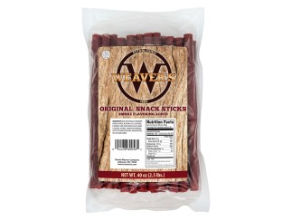 Snack Sticks - Weaver's Original 2/2.5 lb