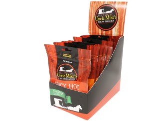 Beef Jerky - Spicy Hot UM Display 1.6 oz