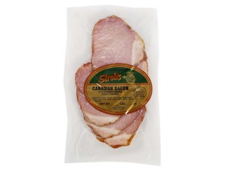 Canadian Bacon - Sliced Streb's 8 oz