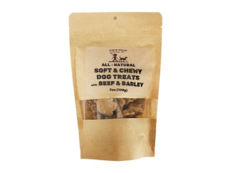 Dog Treats - Soft and Chewy Beef & Barley 7 oz