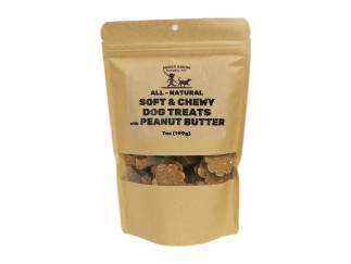 Dog Treats - Soft and Chewy Peanut Butter 7 oz