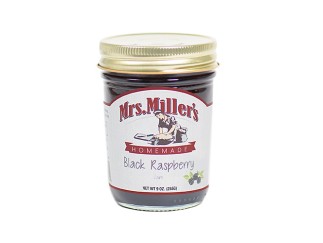 Jam - Black Raspberry Mrs. Miller's 9 oz
