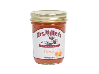Jam - Peach Mrs. Miller's 9 oz