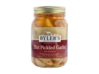 Garlic - Hot Pickled Byler's Pints