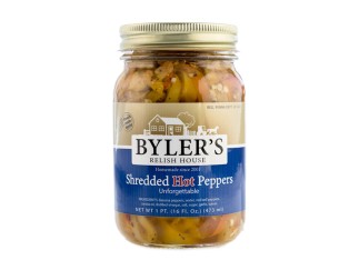 Peppers - Shredded Hot Byler's Pints