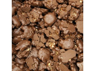 Chocolate - Caramel Nut Clusters