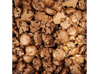 Chocolate - Caramel Pecan Clusters