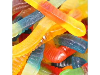 Gummy - Assorted Worms Sunrise