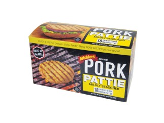 FZ Pork - Pattie 3/1 6 lb Mishler`s