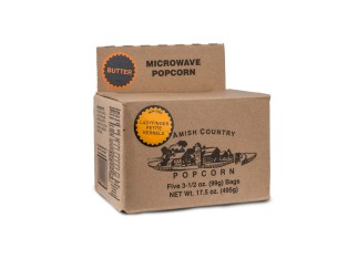 Popcorn - Microwave Butter Hulless Display