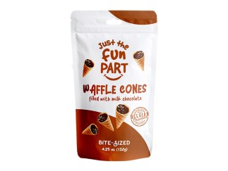 Mini Waffle Cones - Milk Chocolate