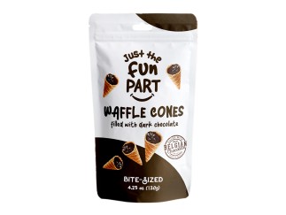 Mini Waffle Cones - Dark Chocolate