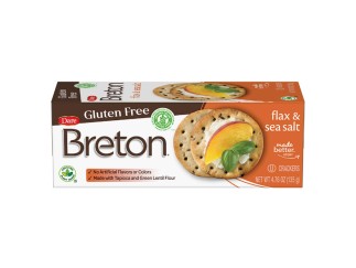 Crackers - Breton with Flax & Sea Salt Gluten Free