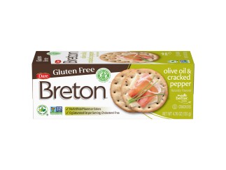 Crackers - Breton Gluten Free Olive Oil & Black Pepper
