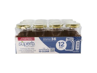 Jars - Regular 16 oz (Pint) Superb