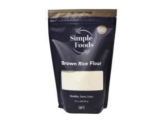 Flour - Brown Rice Gluten Free Simple Foods