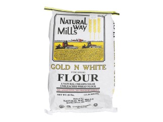Flour - Organic Gold N White w/Germ 25 lb