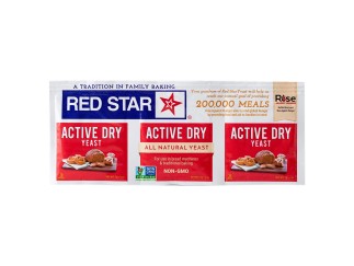 Yeast - Dry Active Red Star 3 pk