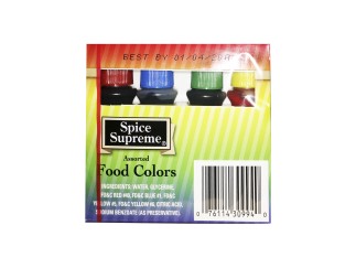 Food Color Kit 24/4 Pack