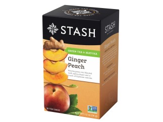 Tea - Stash Ginger Peach Green 6/18 ct