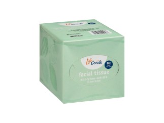 Facial Tissues - Cube 2 ply LifeGoods 36 ct