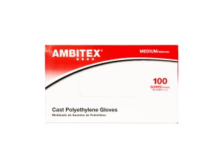 Gloves - Poly Food Medium 10x100