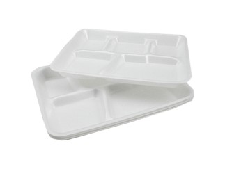 Foam - Tray 5 Compartment 500 ct